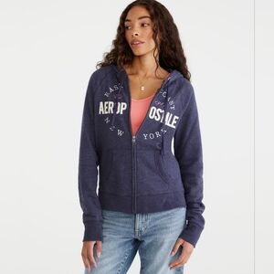 Aeropostale East Coast Full Zip Hoodie (Small)